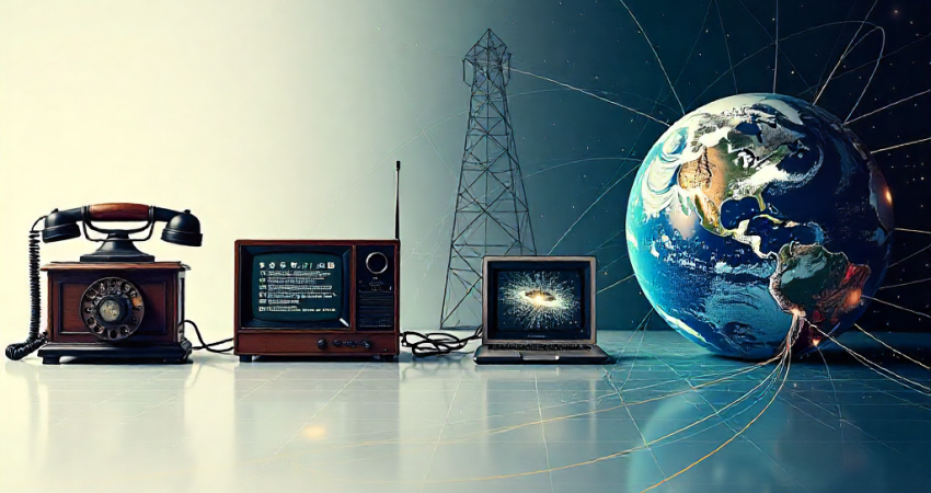 The Evolution of Communication: From Telegraphs to Fiber Optics