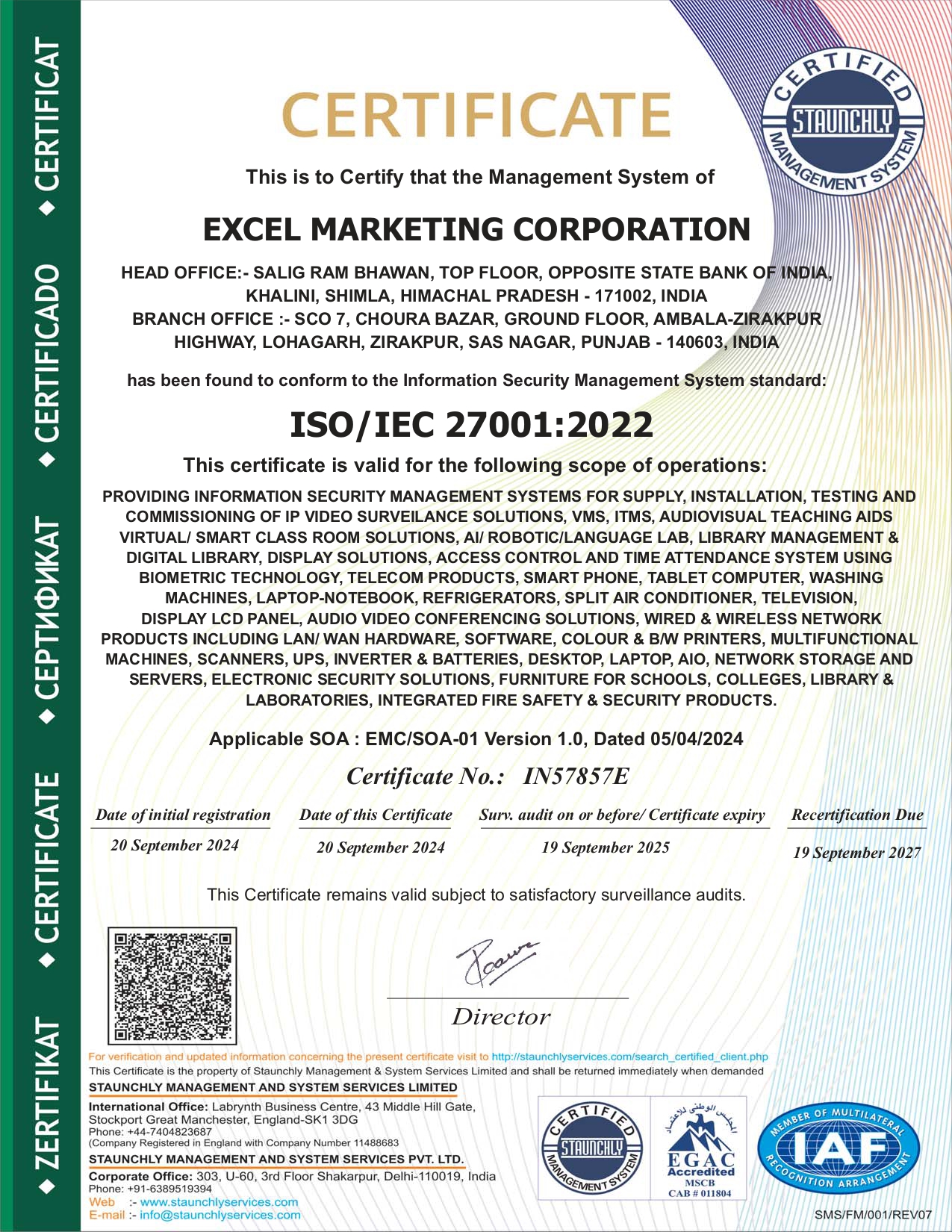 ISO/IEC 27001:2022